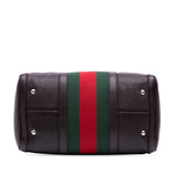 Gucci Calfskin Web Joy Boston Bag