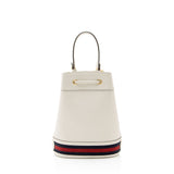 Gucci Calfskin Web Ophidia Small Bucket Bag