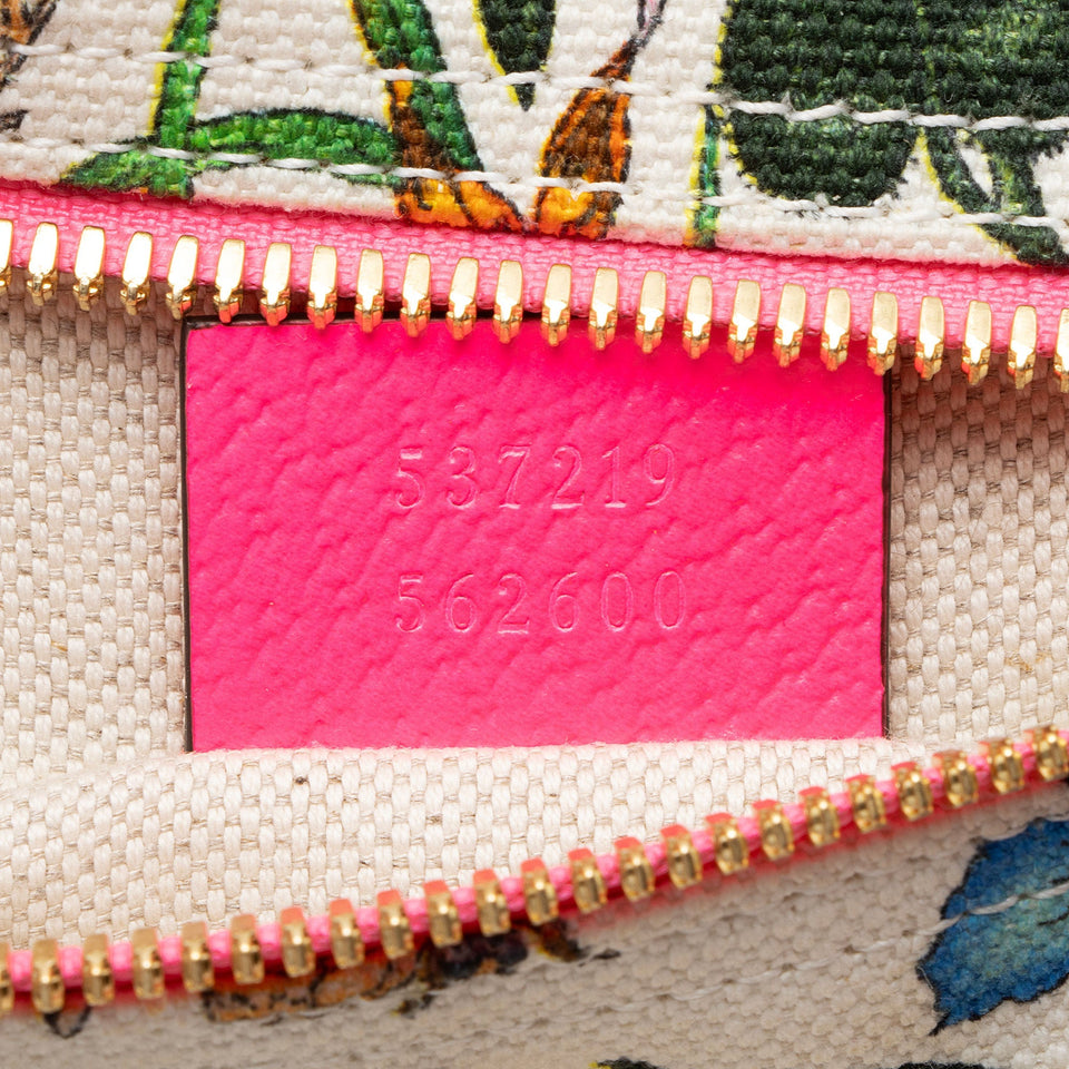 Gucci Canvas Flora Pochette