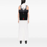 Gucci Canvas Techno Web Fold Over Backpack