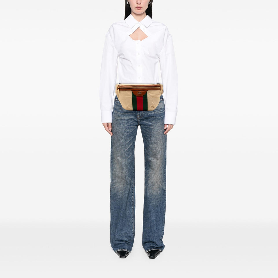 Gucci Canvas Web Belt Bag