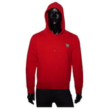 Gucci TIGER APPLIQUE LOGO COTTON HOODED SWEATSHIRT