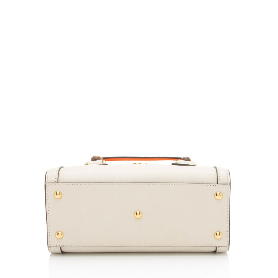 Gucci Cuir Leather Diana Mini Tote