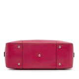 Gucci Diamante Bright Leather Satchel