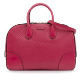 Gucci Diamante Bright Leather Satchel