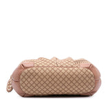 Gucci Diamante Canvas Sukey Satchel
