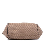 Gucci Diamante Canvas Sukey Satchel