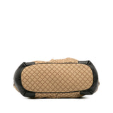 Gucci Diamante Canvas Sukey Satchel