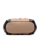 Gucci Diamante Canvas Sukey Satchel