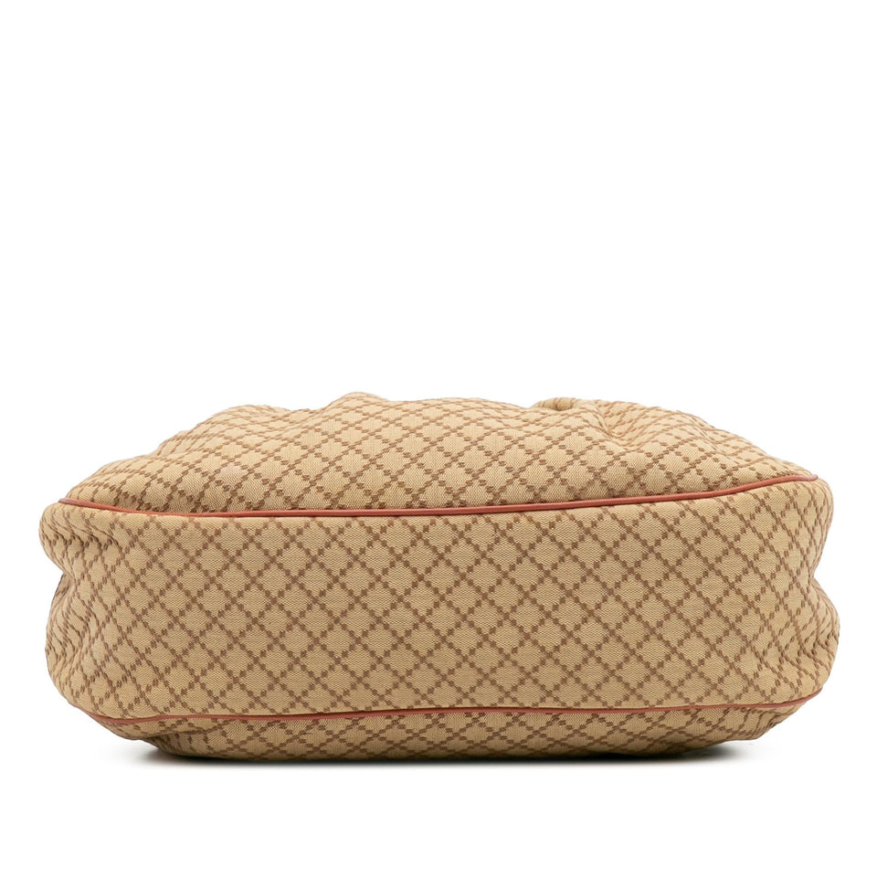 Gucci Diamante Canvas Sukey Shoulder Bag