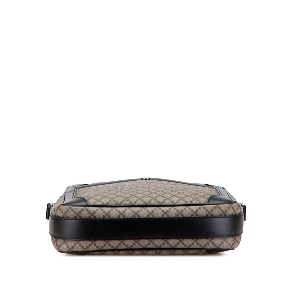 Gucci Diamante Coated Canvas Zip Crossbody