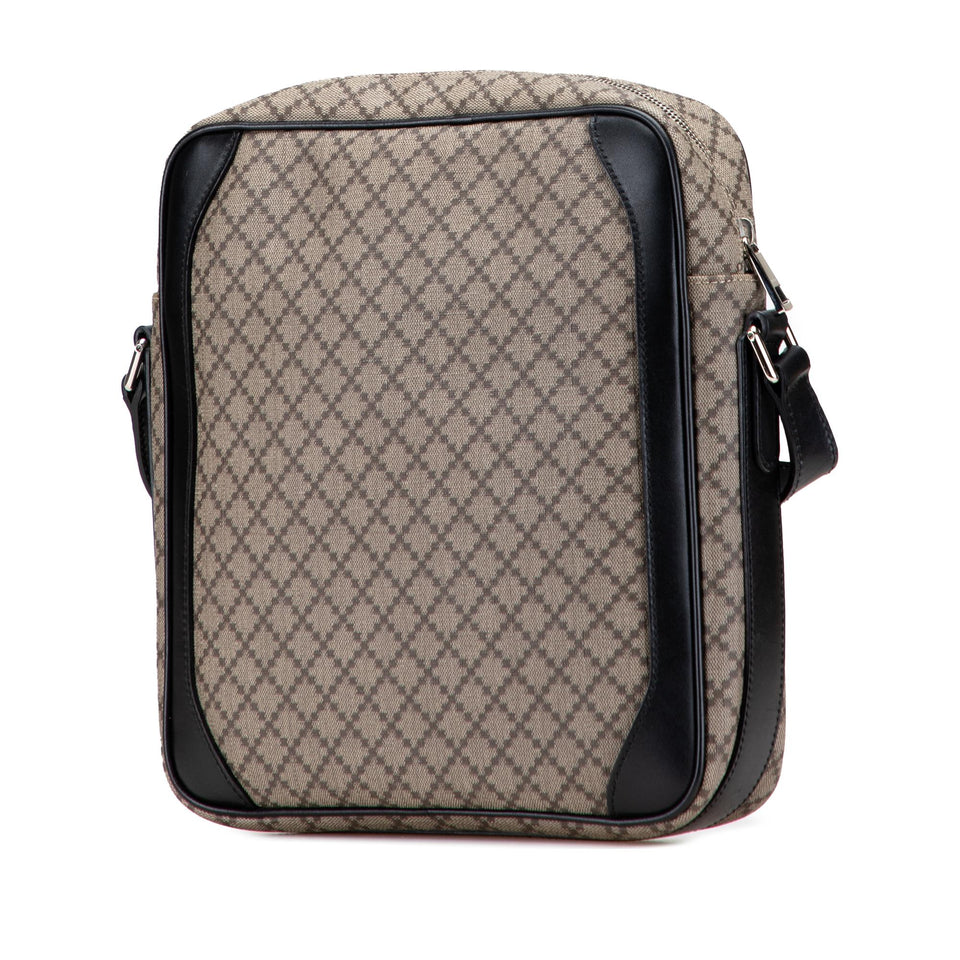 Gucci Diamante Coated Canvas Zip Crossbody
