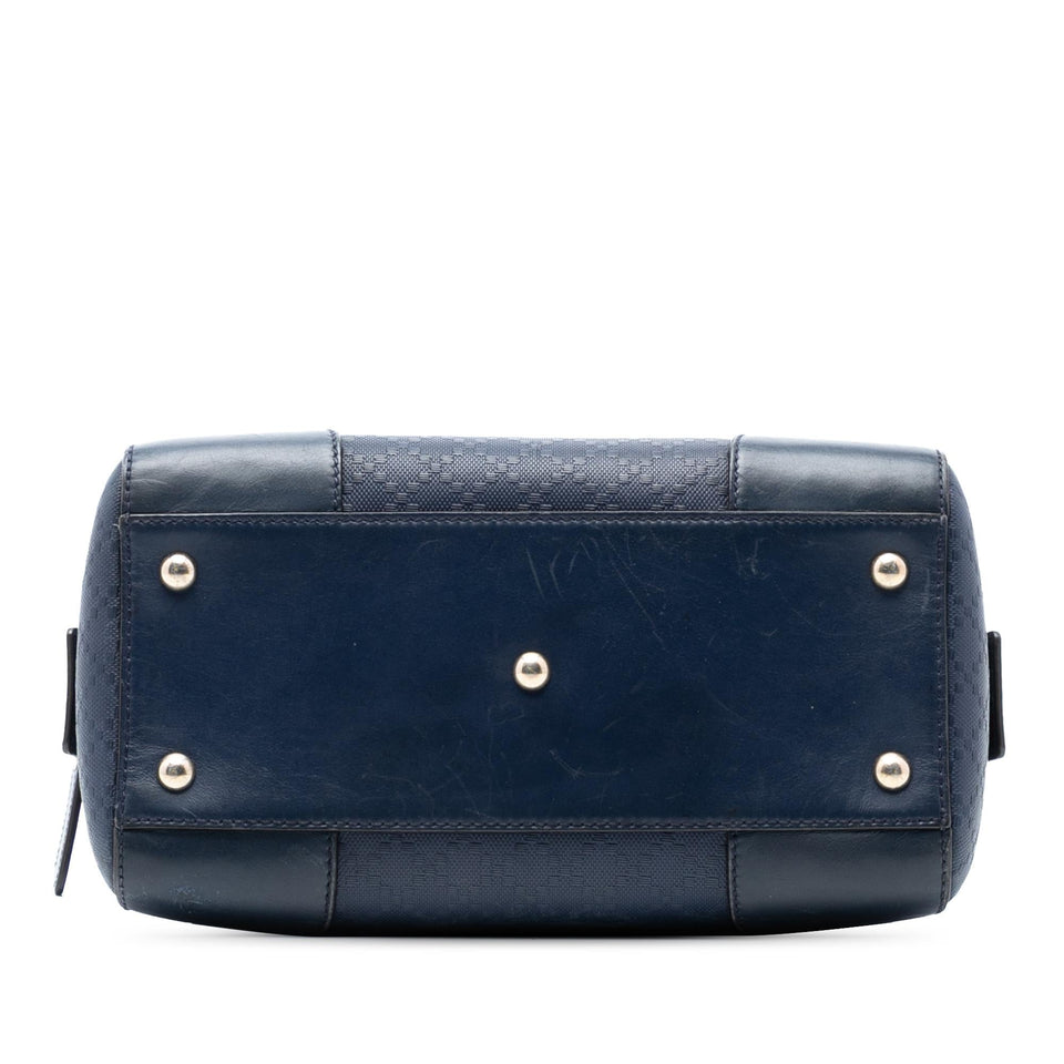 Gucci Diamante Leather Boston Bag