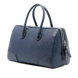 Gucci Diamante Leather Boston Bag