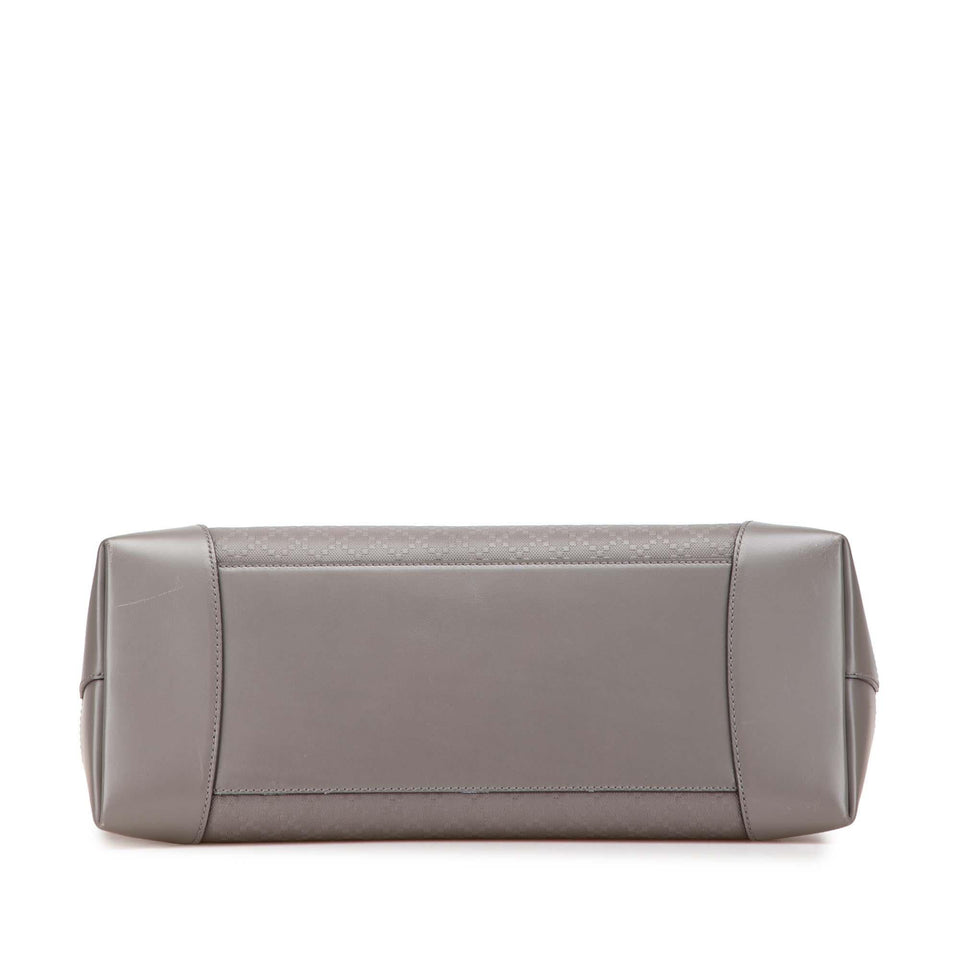 Gucci Diamante Leather Bright Hilary Lux Tote