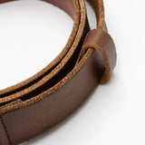 Gucci Distressed Leather GG Marmont Belt - Size 34 / 85