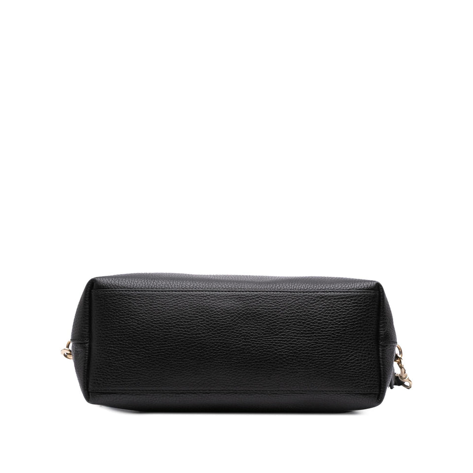 Gucci Dollar Calfskin GG Charm Satchel