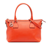 Gucci Dollar Calfskin GG Charm Satchel