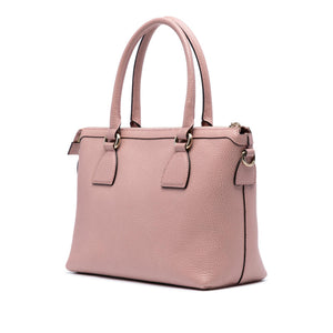 Gucci Dollar Calfskin GG Charm Satchel