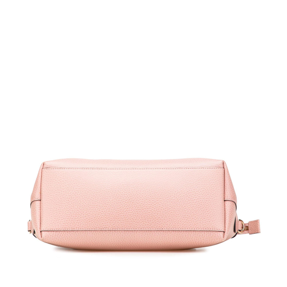 Gucci Dollar Calfskin GG Charm Satchel