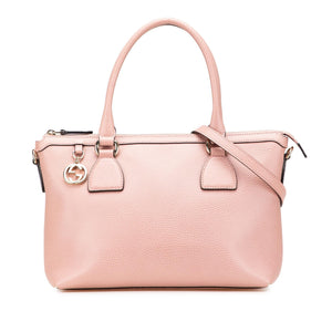 Gucci Dollar Calfskin GG Charm Satchel