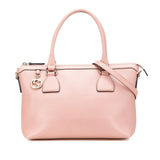 Gucci Dollar Calfskin GG Charm Satchel
