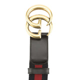Gucci Double G Buckle Web Belt