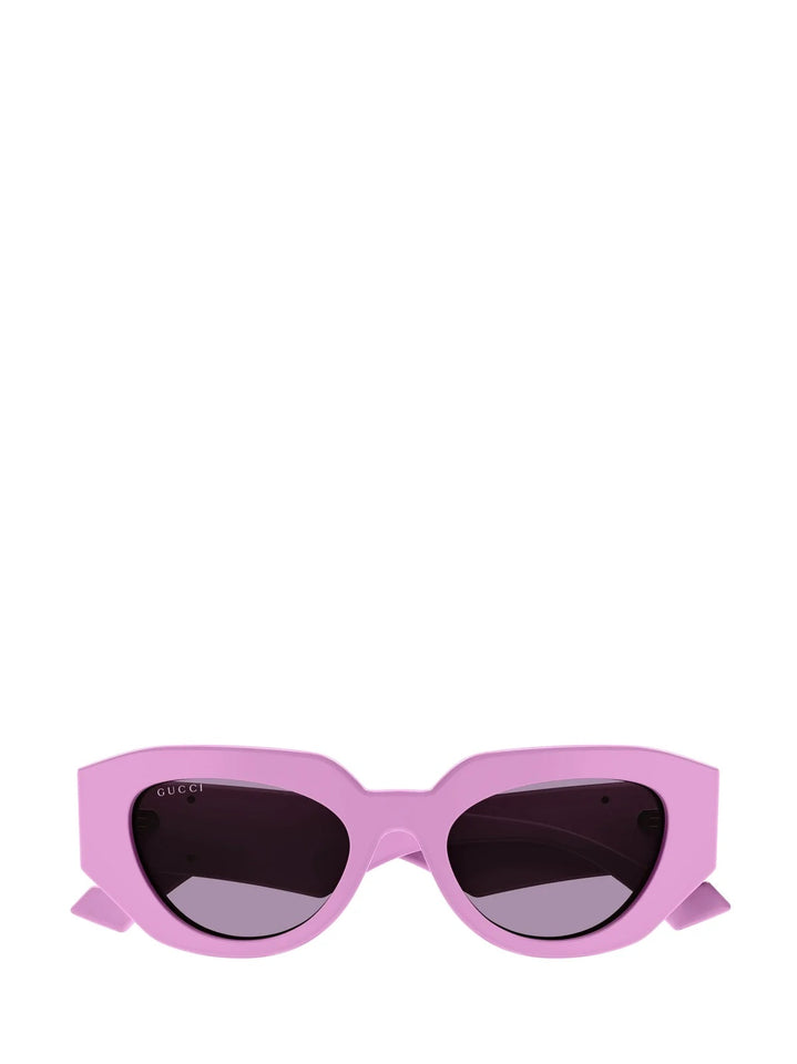 Gucci GEOMETRIC FRAME CAT EYE SUNGLASSES