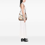 Gucci Flora Canvas Jackie O Bouvier Crossbody