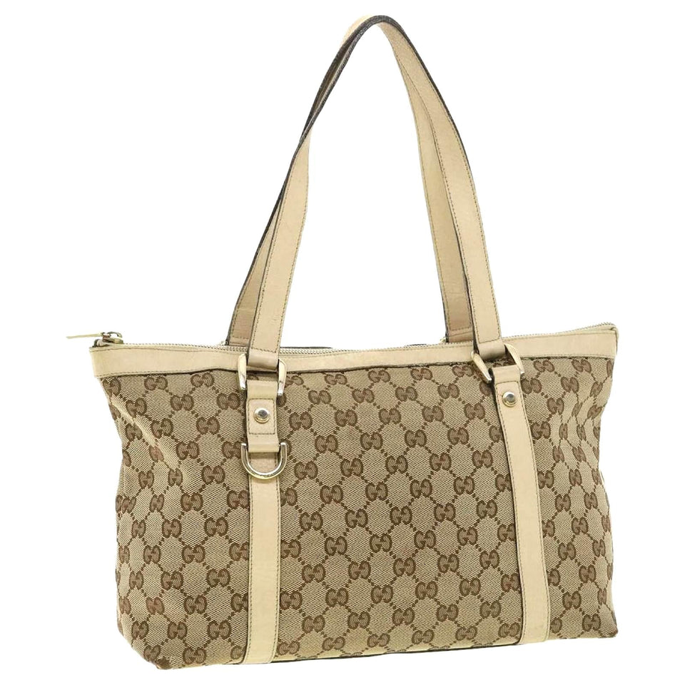 Gucci GG CANVAS ABBEY MEDIUM TOTE BAG