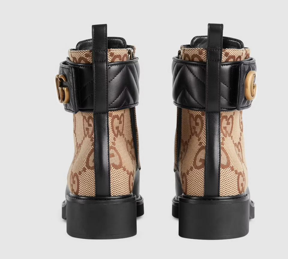 Gucci GG ARIA COMBAT BOOTS