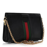 Gucci Calfskin GG Web Ophidia Chain Shoulder Bag