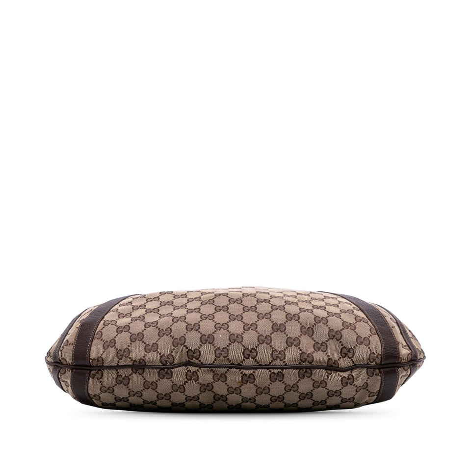 Gucci GG Canvas Abbey D Ring Convertible Satchel