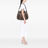 Gucci GG Canvas Abbey D Ring Convertible Satchel