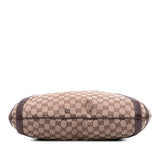 Gucci GG Canvas Abbey D Ring Convertible Satchel