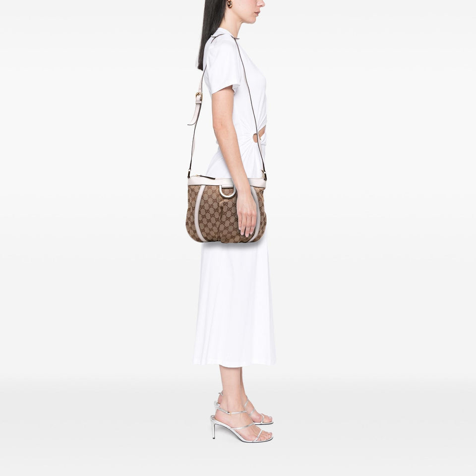 Gucci GG Canvas Abbey D Ring Crossbody