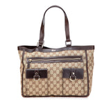 Gucci GG Canvas Abbey D Ring Pocket Tote
