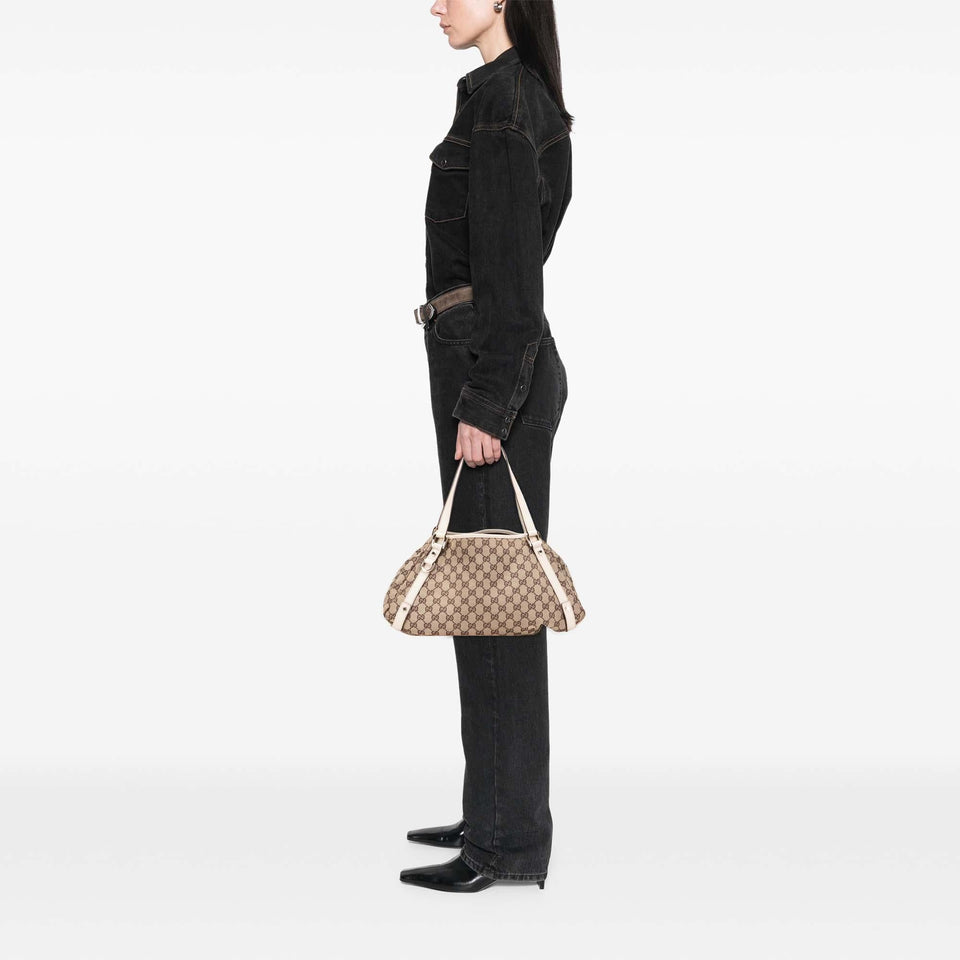 Gucci GG Canvas Abbey D Ring Tote