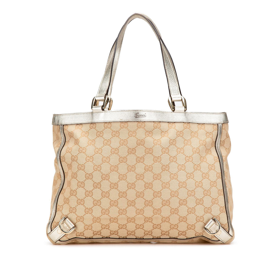 Gucci GG Canvas Abbey D Ring Tote