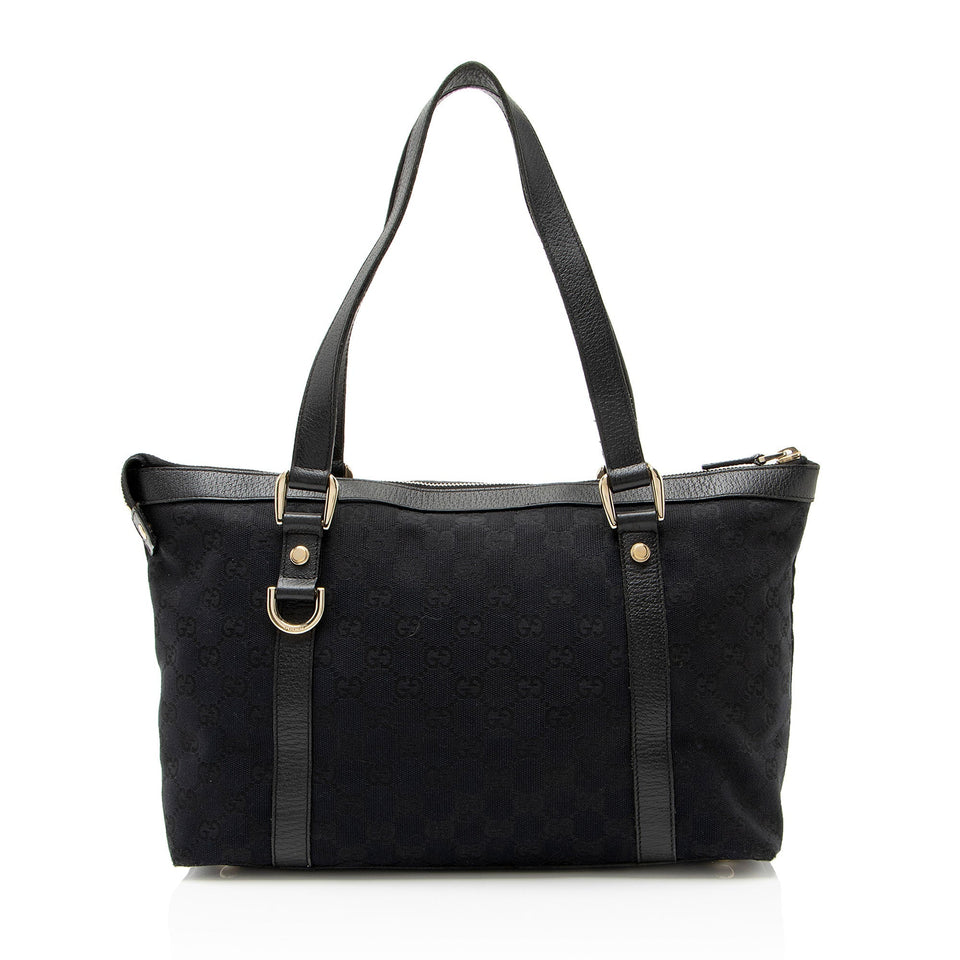 Gucci GG Canvas Abbey Small Tote