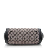 Gucci GG Canvas Bamboo Bullet Medium Satchel