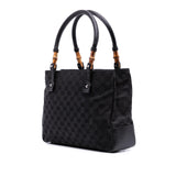 Gucci GG Canvas Bamboo Tote