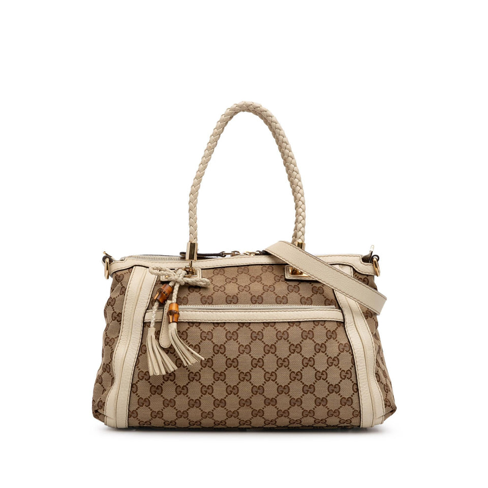 Gucci GG Canvas Bella Satchel