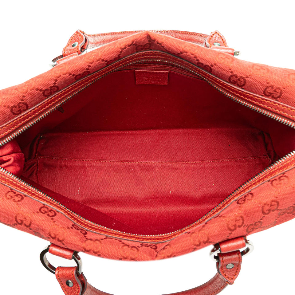 Gucci GG Canvas Boston Bag