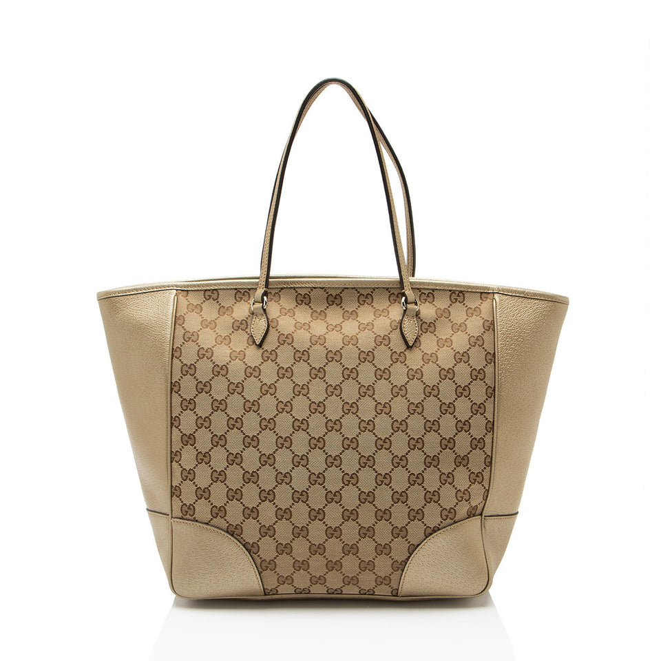 Gucci GG Canvas Bree Medium Tote