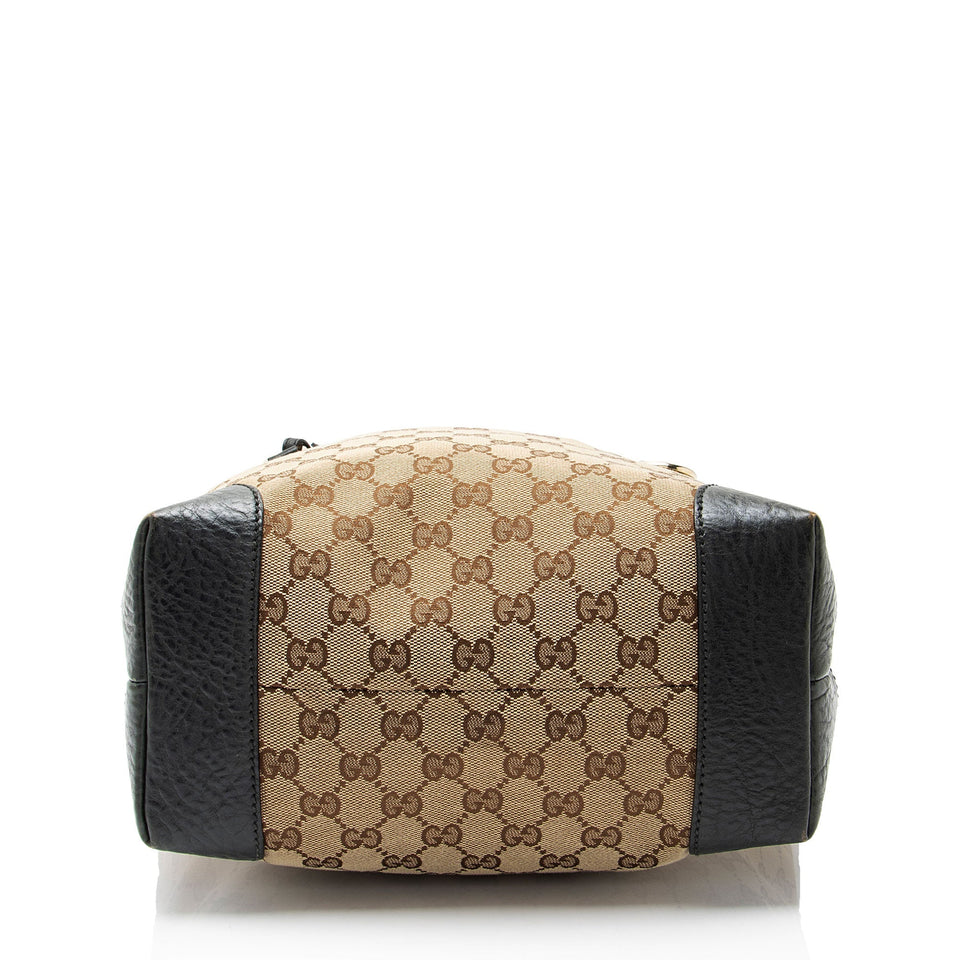 Gucci GG Canvas Charm Medium N/S Tote