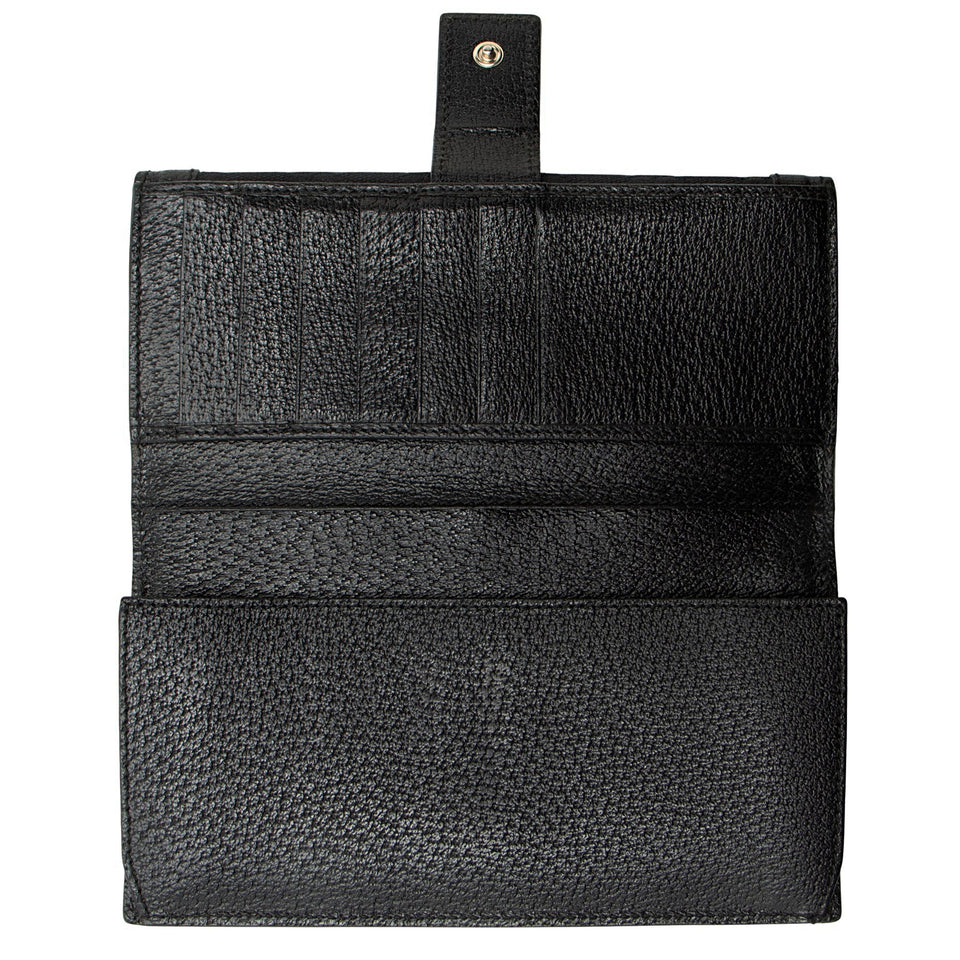 Gucci GG Canvas Charmy Continental Wallet