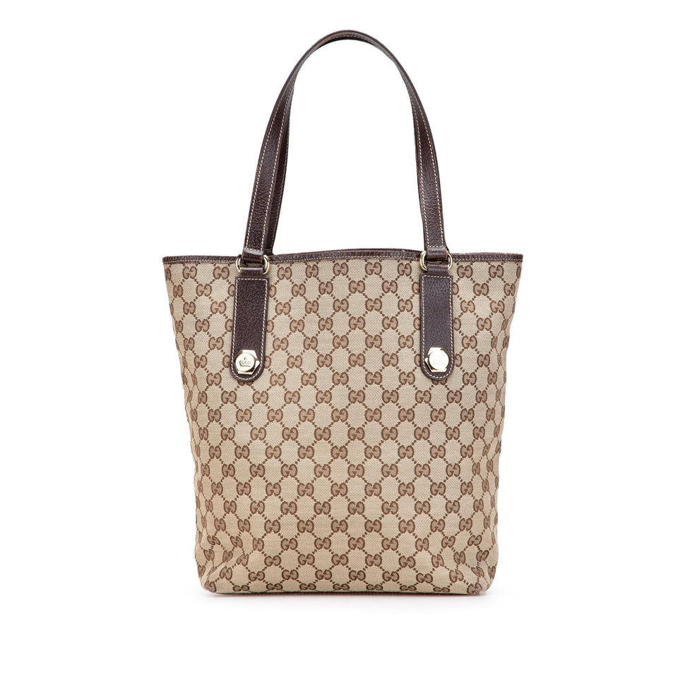 Gucci GG Canvas Charmy Tote