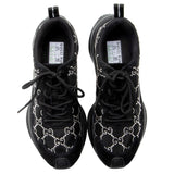 Gucci GG Canvas Crystal Run Sneakers - Size 7.5 / 37.5