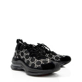 Gucci GG Canvas Crystal Run Sneakers - Size 7.5 / 37.5